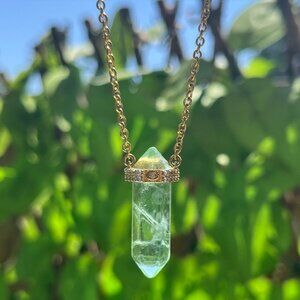 Nialaya Exclusive - Quartz Crystal Necklace